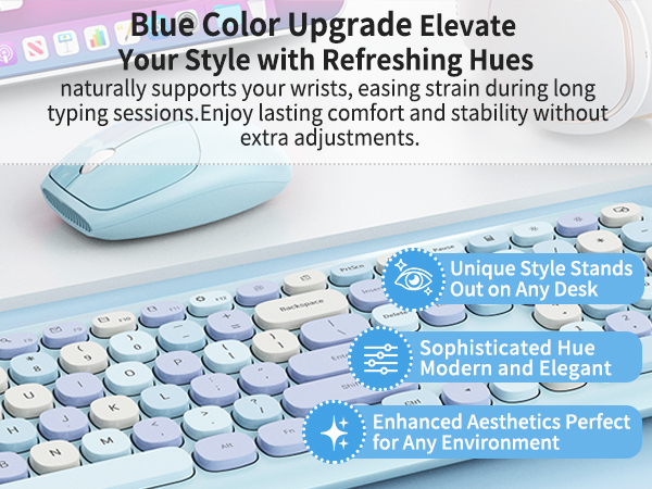 office desk keyboard and mouse set