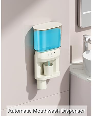 EucUctic mouthwash dispenser EucUctic mouth wash container for bathroom