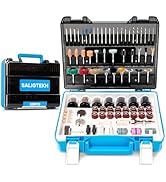 SALIGTEKH Rotary Tool Accessory Kit,530 Pcs Tool Kit, 1/8""(3.2mm) Diameter Shanks, Universal Kit...