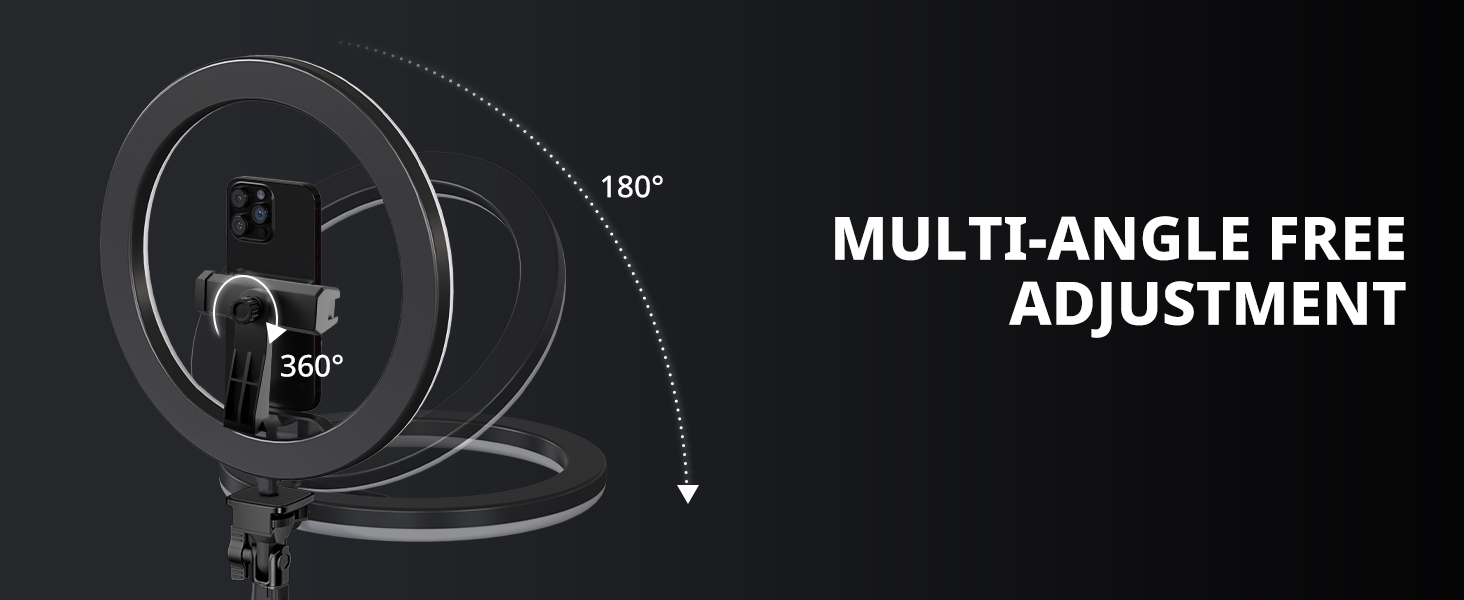 ring light with stand for ipad