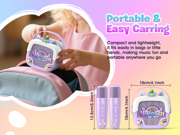 mini karaoke machine