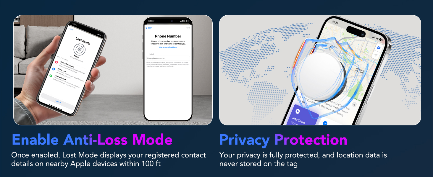 Air Tracker bluetooth tracker to keys Wallet Tracker Key Tracker bluetooth tag tracker