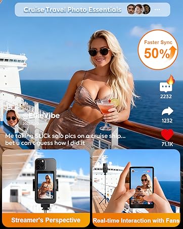 vlog selfie monitor screen iphone