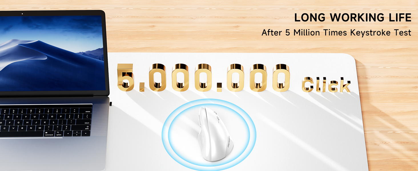 ergonomic mouse white