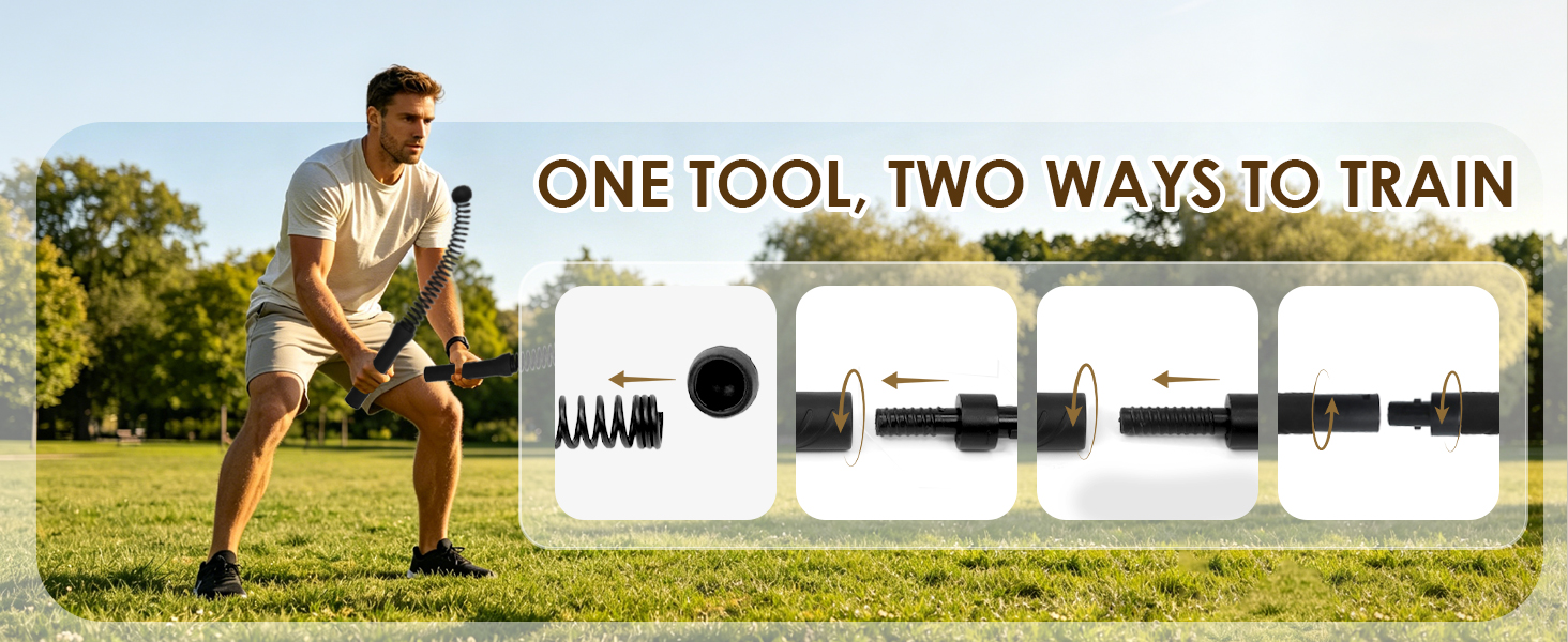 one tool two ways to train