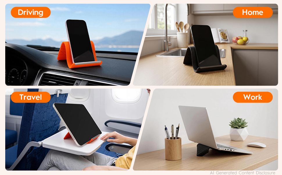 Universal Bendable Cell Phone Tablet Holder
