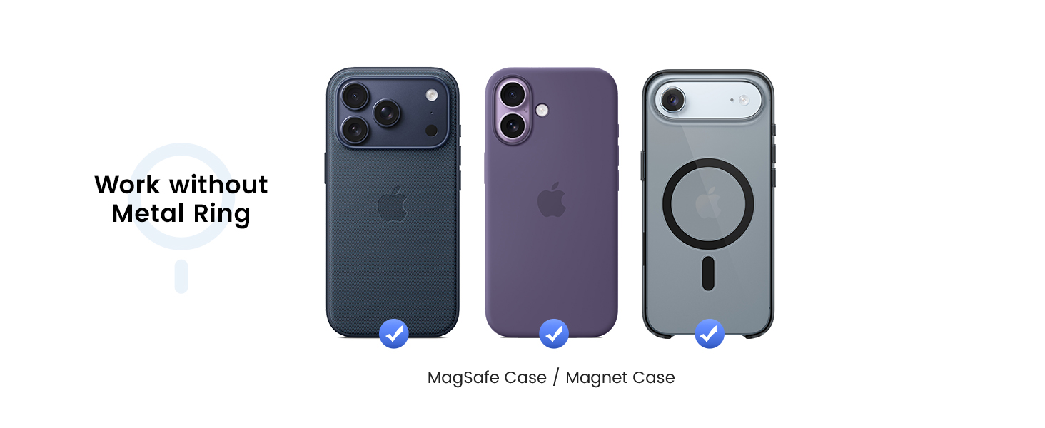 Work with MagSafe Phones and Cases Car Phone Holder