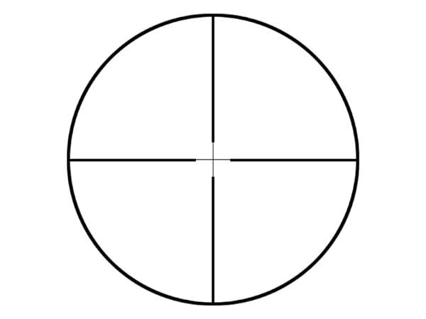 duplex crosshair scope