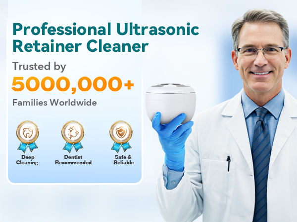 Professional Ultrasonic Retainer Cleaner