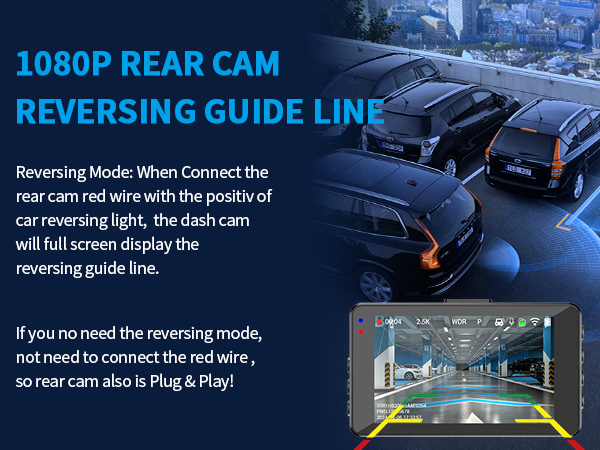 front and rear dash camera