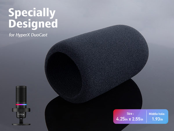 hyperx duocast pop filter