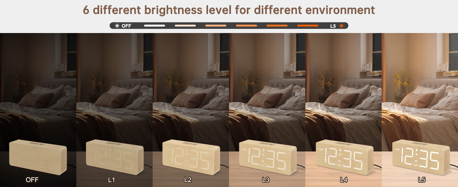 wood clock for living room