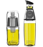DWËLLZA KITCHEN Olive Oil Dispenser Bottle for Kitchen and Olive Oil Sprayer for Cooking Set – Ol...