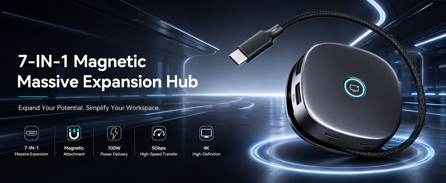 usb c hub multiport adapter