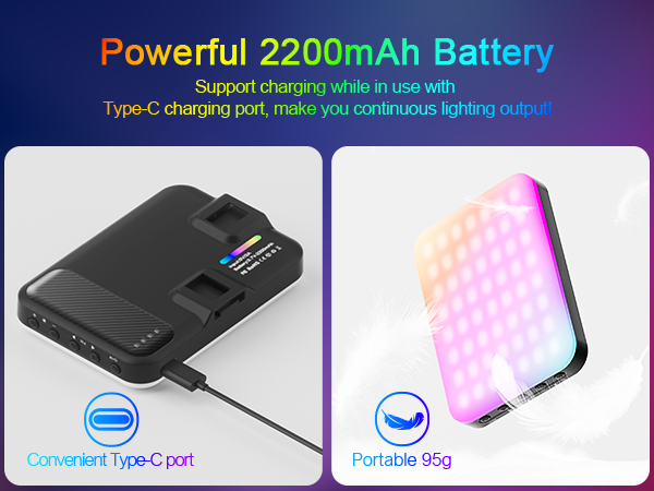 RGB Camera Light , Photo Light ,Portable Video Light