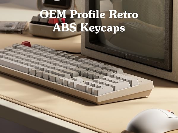 Keychron C2 Full Size Wired Mechanical Keyboard Retro