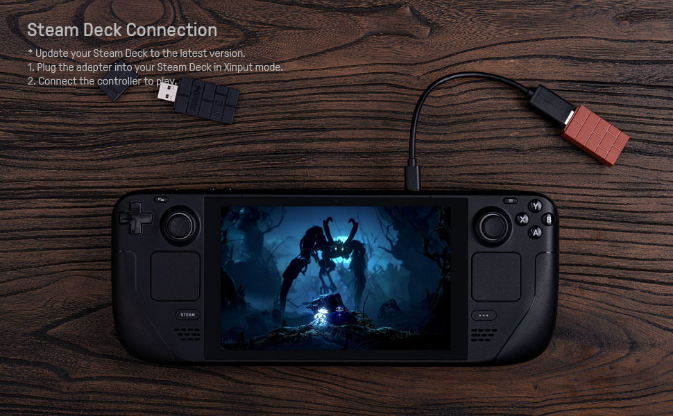 steam deck adapter Xbox Series X &amp;amp;amp; S Controller wireless adapter