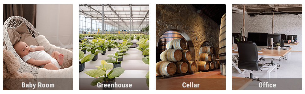 digital room thermometer indoor small thermometer humidity thermometer humidity meter for home