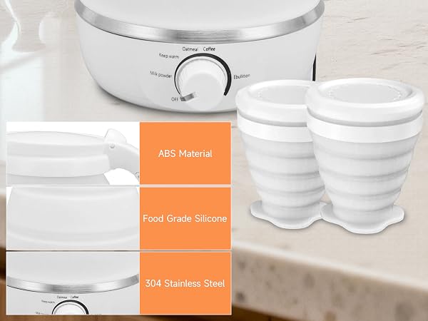 Qivine Collapsible Travel Kettle