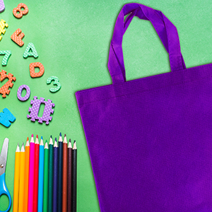 canvas Polyester Drawstring Bags Loot Sack Party Favors, candy bags for party, princess party favors