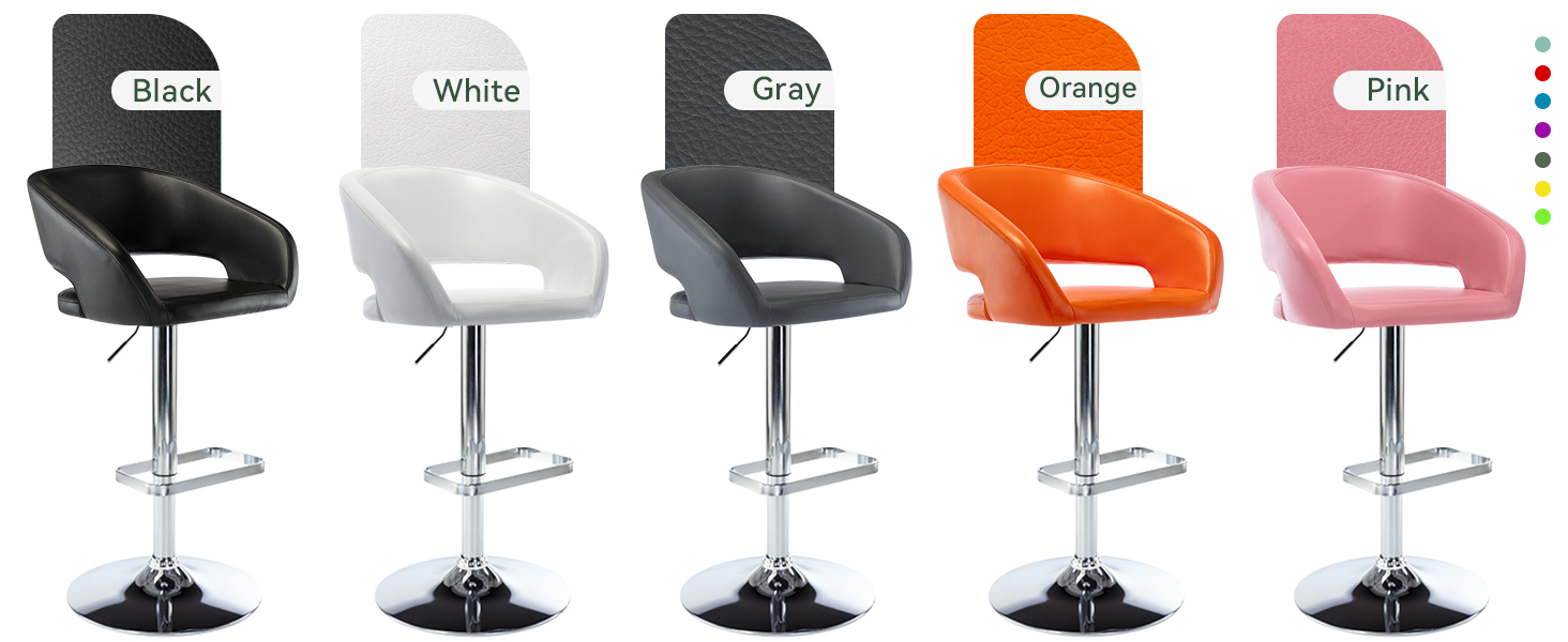 adjustable height bar stools