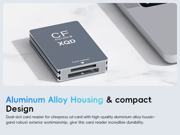 xqd card reader express reader