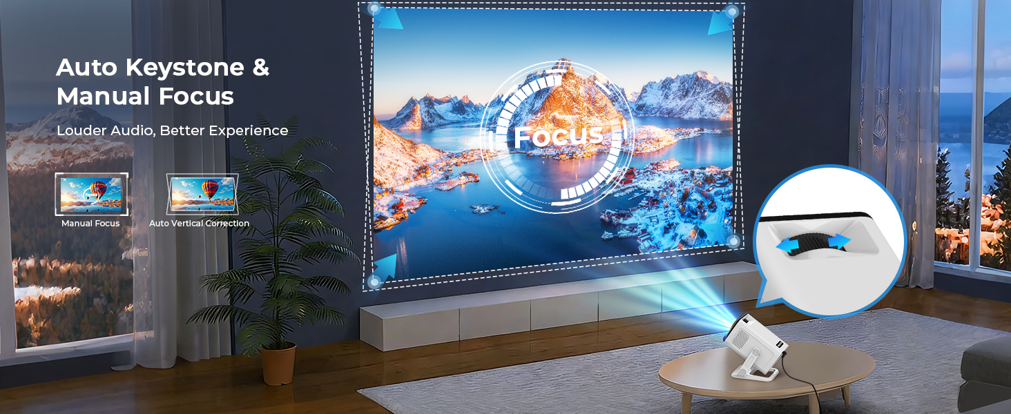 projector with wifi and bluetooth