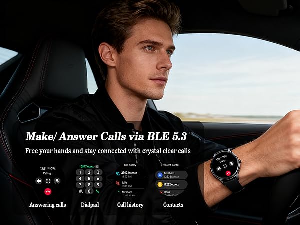 make and answer calls