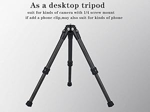 working as a desktop tripod