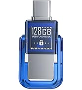 USB Flash Drive 64GB 128GB USB C Thumb Drive with Bluetooth 5.3 Encryption Fast Data Transfer Com...