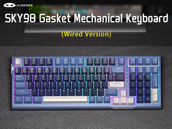 SKY98 Gasket Mechanical Keyboard (Wired Version)