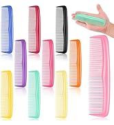HOFASON 100 Pack Combs Bulk for Women Kids Homeless, Individually Wrapped Plastic Pocket Hair Com...