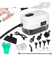 2500W High Pressure Steam Cleaner with One-Button Adjustment, 15 in 1 Handheld Steam Cleaner for ...