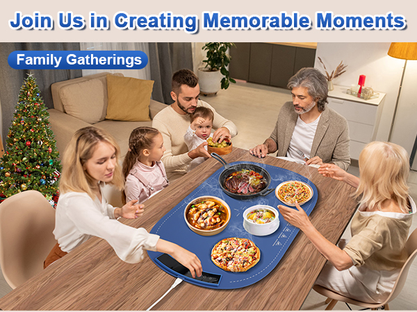 warming mat for food extra large