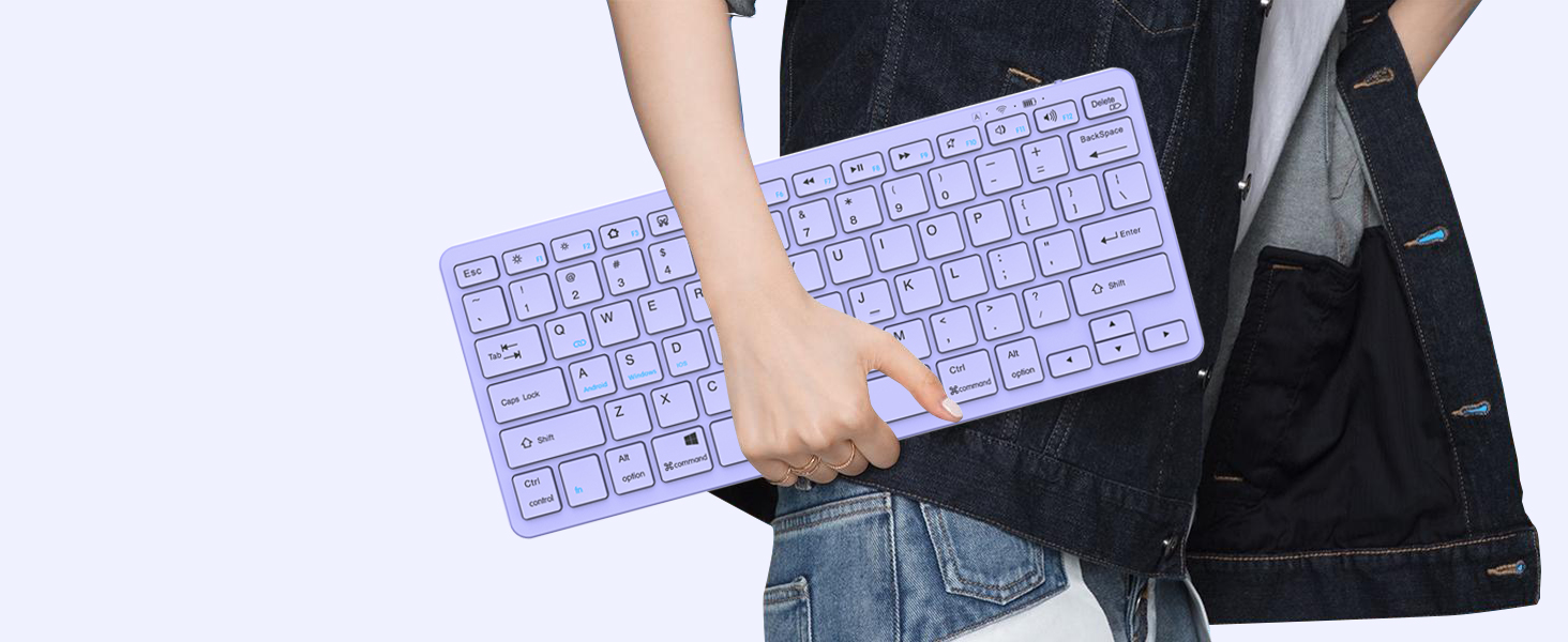 Bluetooth Keyboard for iPad-11
