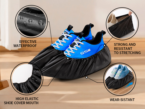 Shoe Covers Disposable Non Slip