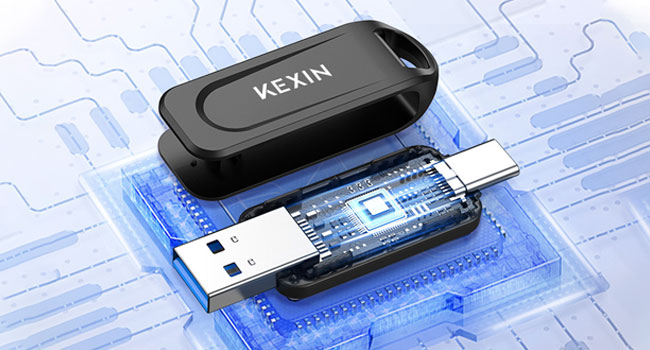 USB 3.0 Metal Dual Drive