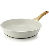 SENSARTE Nonstick Ceramic Frying Pan Skillet, 9.5 Inch Omelet Pan, Healthy Non Toxic Chef Pan, In...