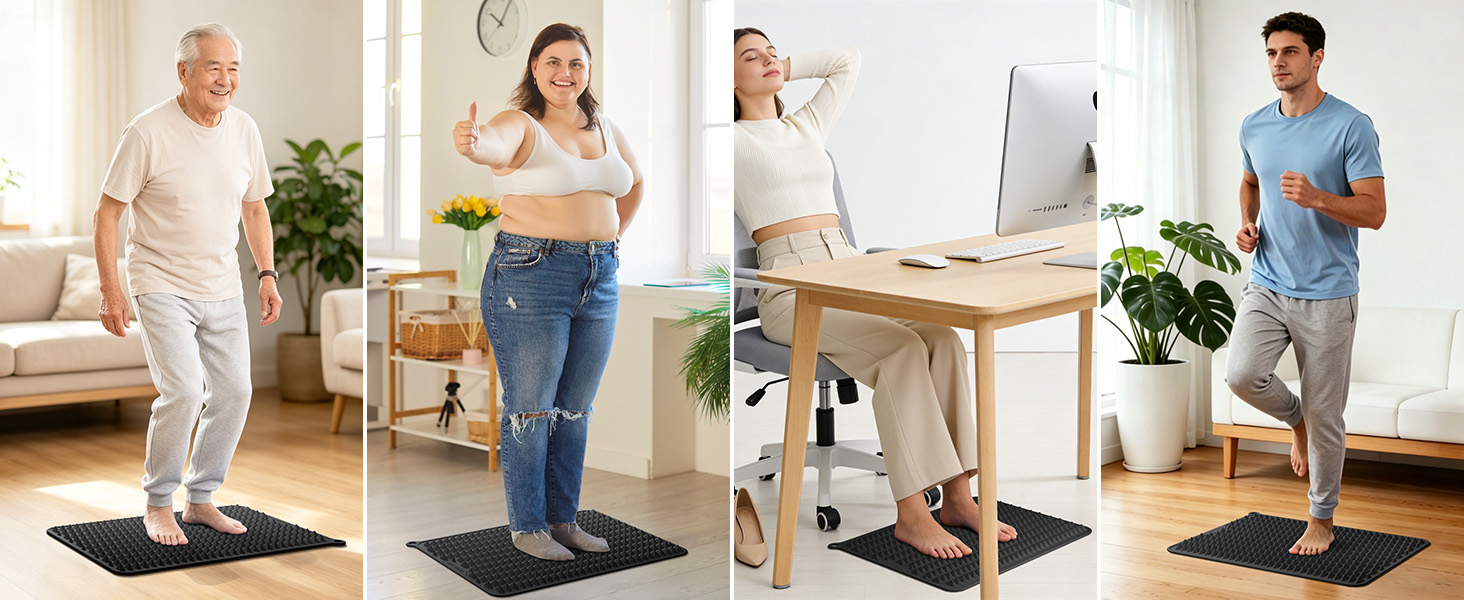 Foot Acupressure Mat for Multiple Purposes