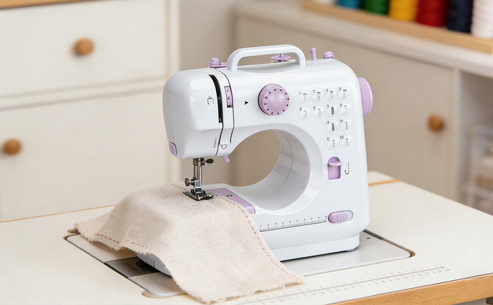 Household electric sewing machine