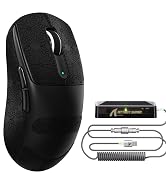 ATTACK SHARK V5 Wireless Gaming Mouse 55g Ultra-Lightweight PAW3950MAX 42K DPI Sensor 8000Hz Poll...
