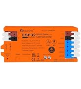 ESP32 WLED LED Strip Light Controller 4 Channel Output 15A Fuse Link Level Shifter UART Download ...