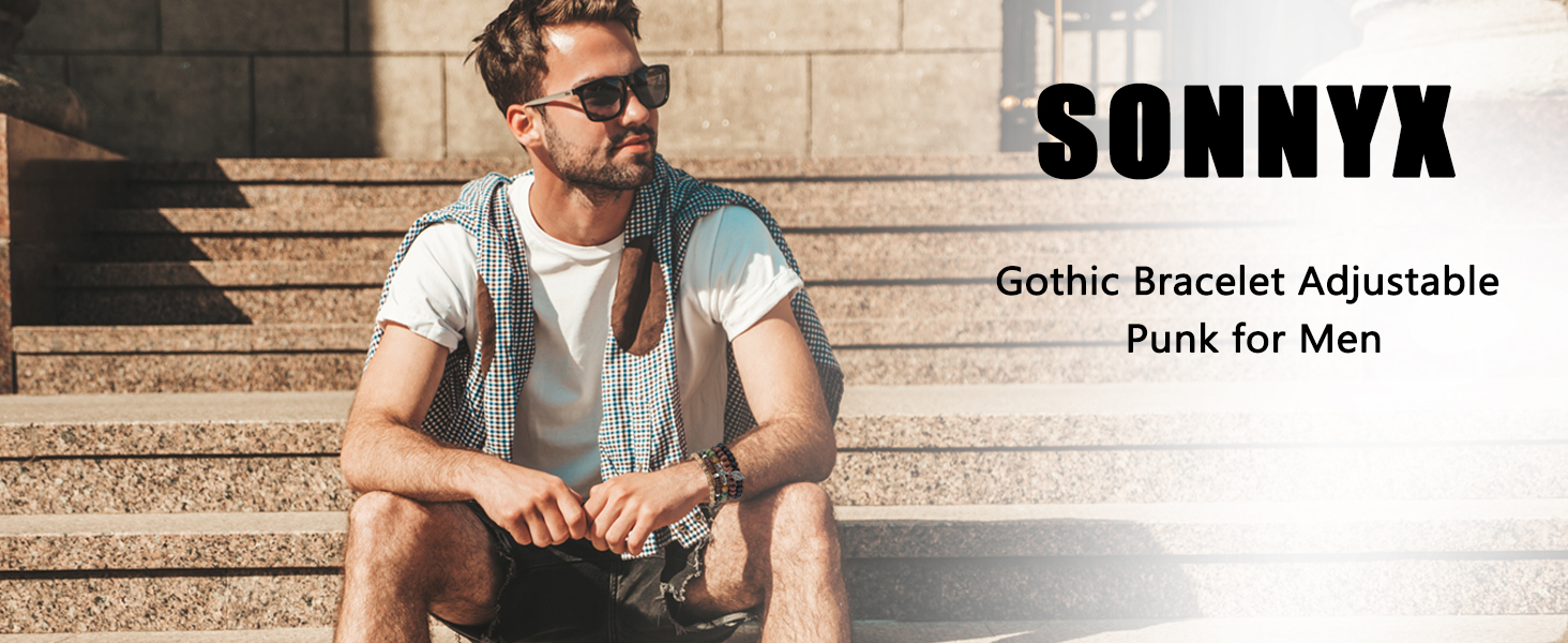 mens beaded bracelets