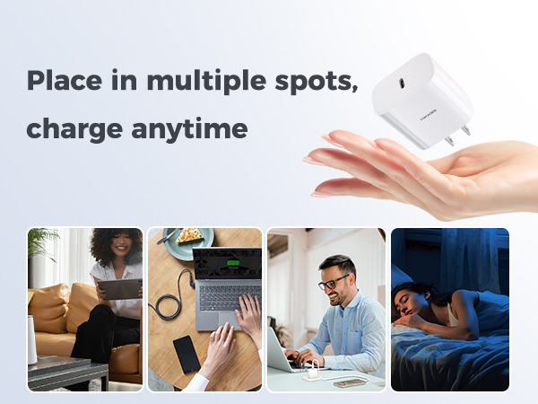 USB C Wall Charger Block