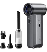 Gaiatop Portable Handheld Turbo Fan, 125500 RPM Electric Air Duster, 35.4m/s Adjustable Speeds Mi...