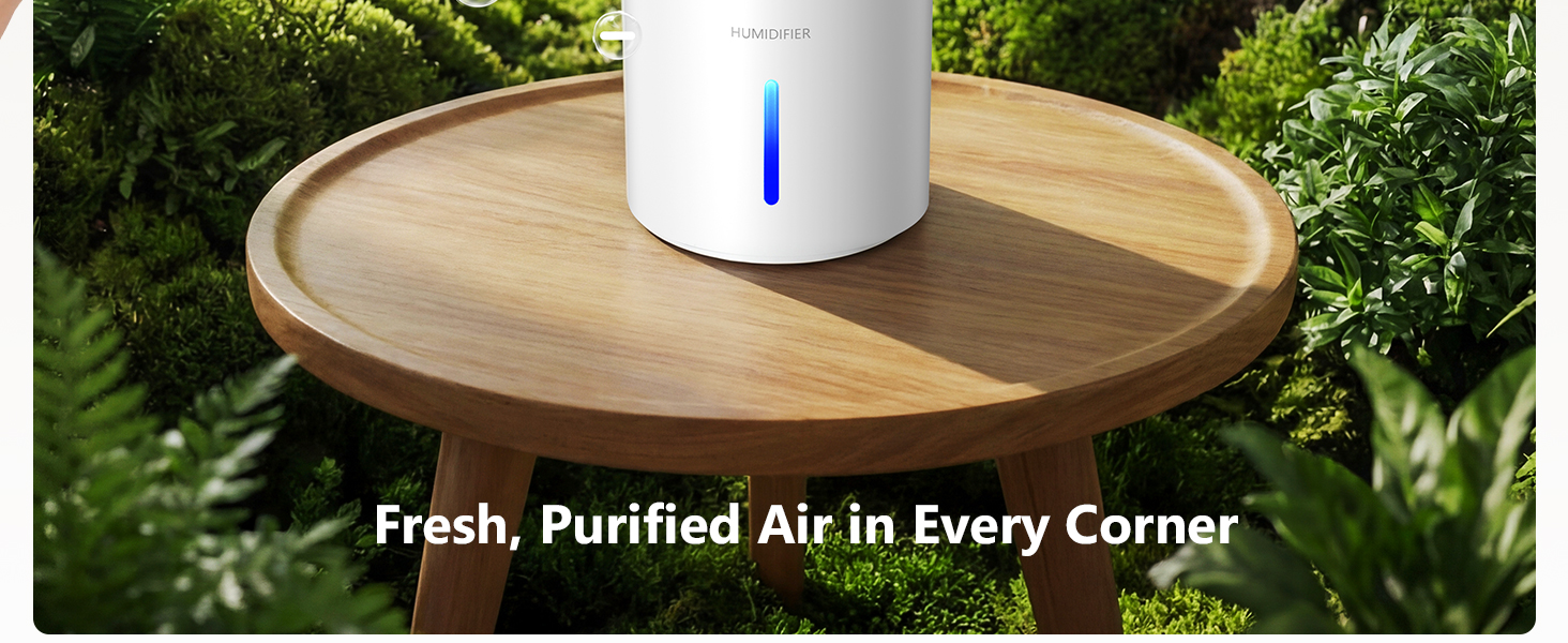 Mist-Free Evaporative Humidifier