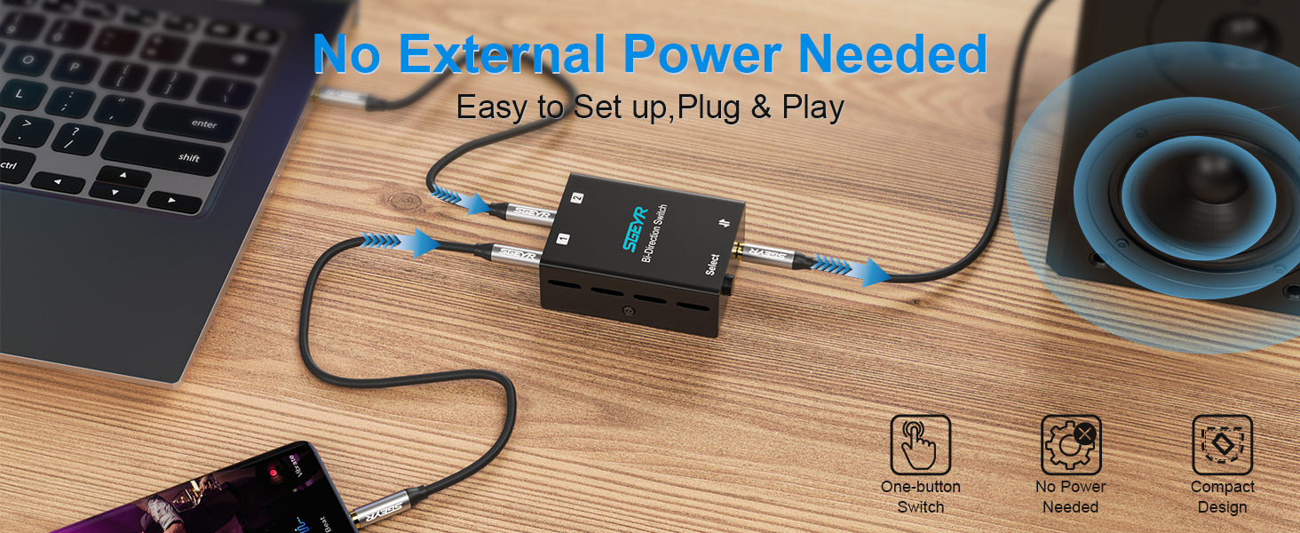  noe need any power adapter