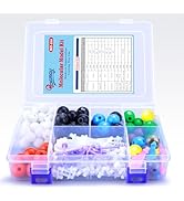 MATIFANER Chemistry Molecular Model Kit (208 Pcs) for Student and Teacher,Organic and Inorganic C...