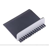 Black Kitchen Sink Squeegee Cleaner Countertop Brush Wiper Vegetable Cleaning Brush Wiper Home Ki...