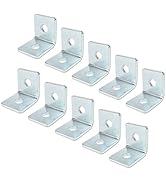 heneng 10 Pcs 2 Hole 90° Fitting for 1-5/8